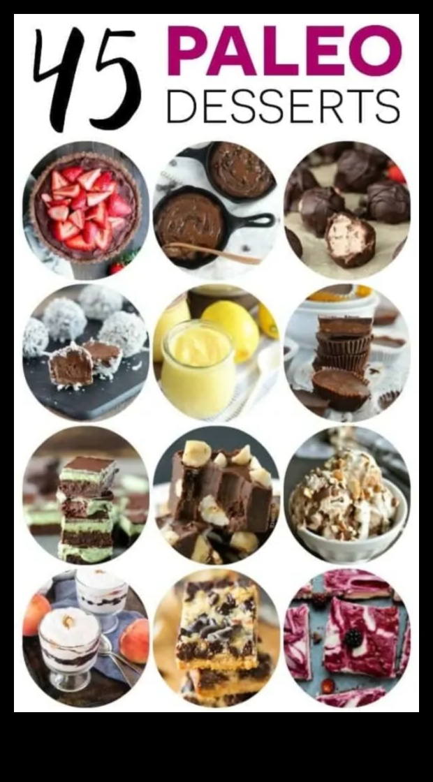 Paleo-draudzīgi deserti: baudiet saldos gardumus bez vainas