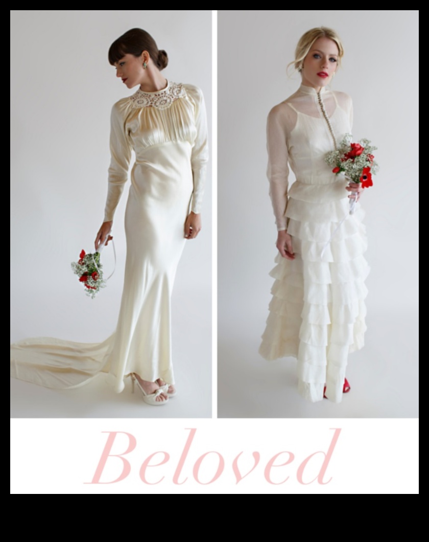 Mantojums šiks: retro līgavas kleitas ar stāstu