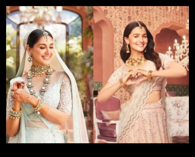 Apžilbinošas detaļas: līgavu rotu detaļas