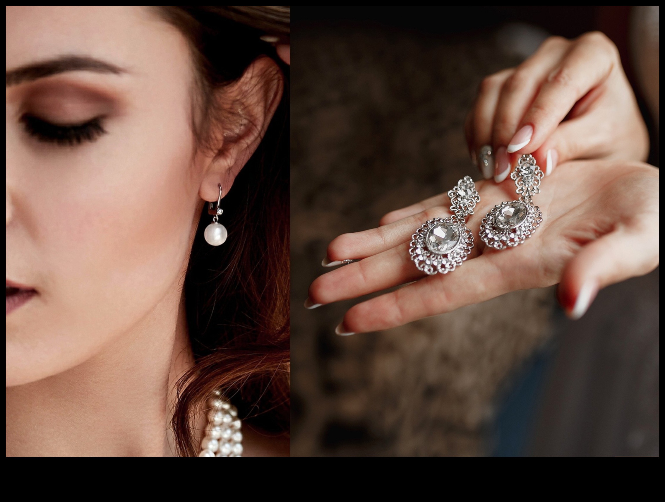 Apžilbinošas detaļas: līgavu rotu detaļas