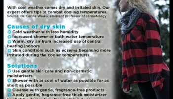 Ādas kopšana aukstā laikā: aizsargājiet ādu no skarbajiem ziemas apstākļiem