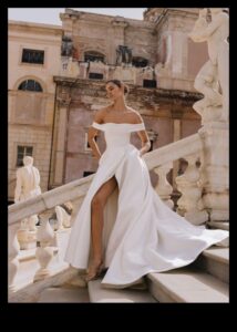 Mūžīgais valdzinājums: mūžīgas kāzu kleitas veikalā Vogue